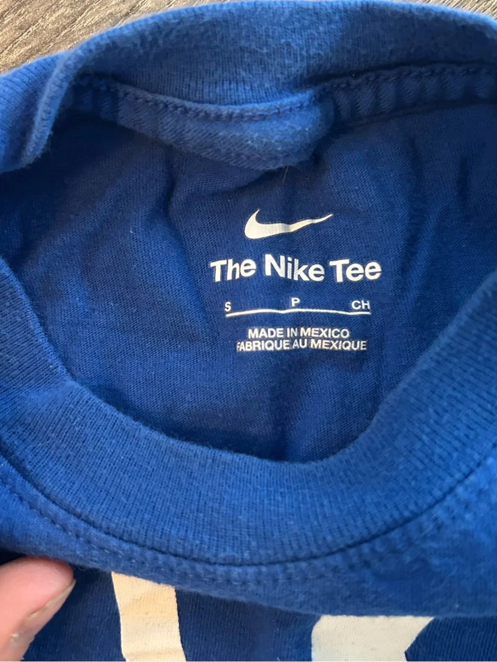 Nike bold lettering